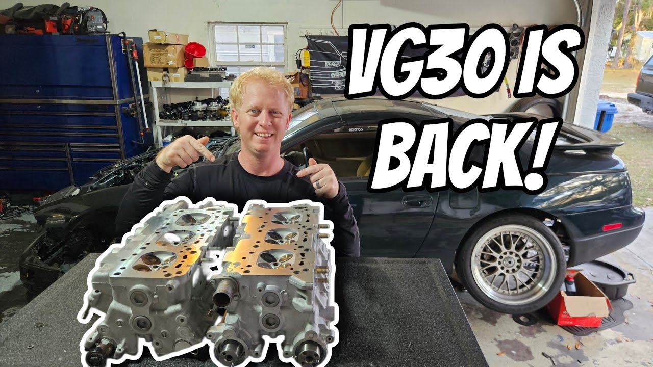 Возрождение 300ZX начинается | Головки блока цилиндров VG30 снова в продаже