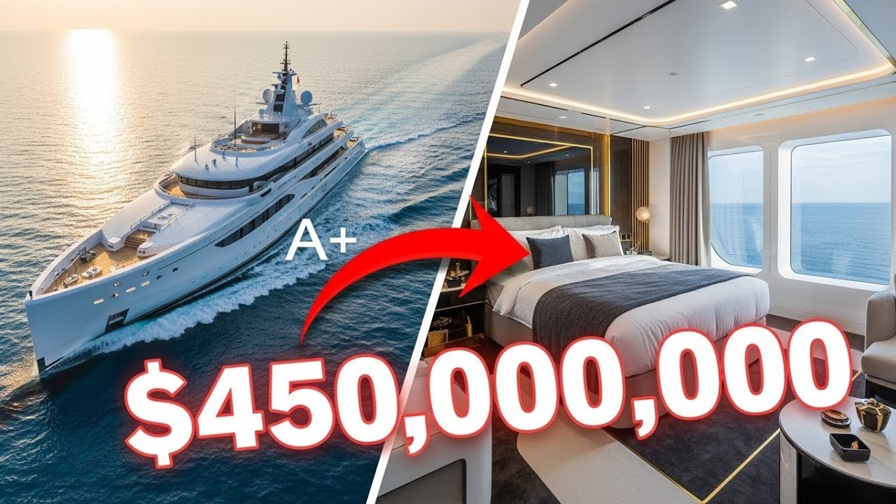 Inside The $450M Super Yacht A+ Billionaire Tour