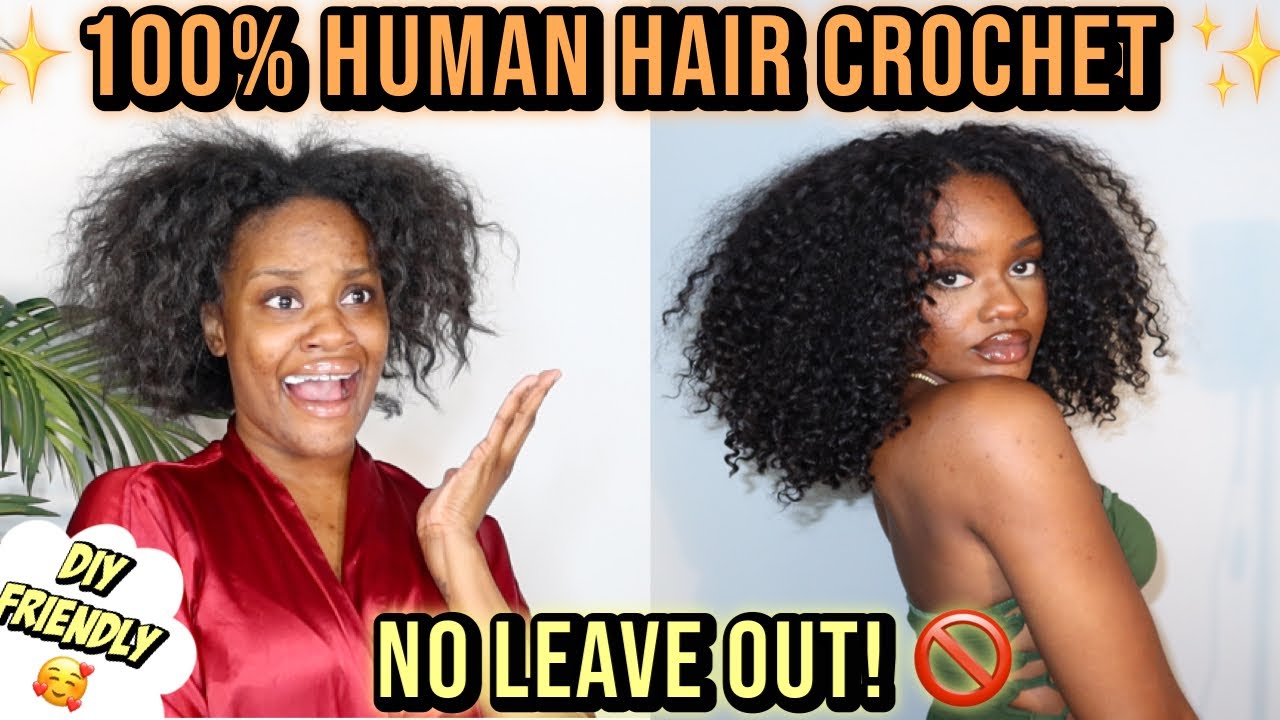 DIY HUMAN CROCHET HAIR| Install + Take Down| YWIGS