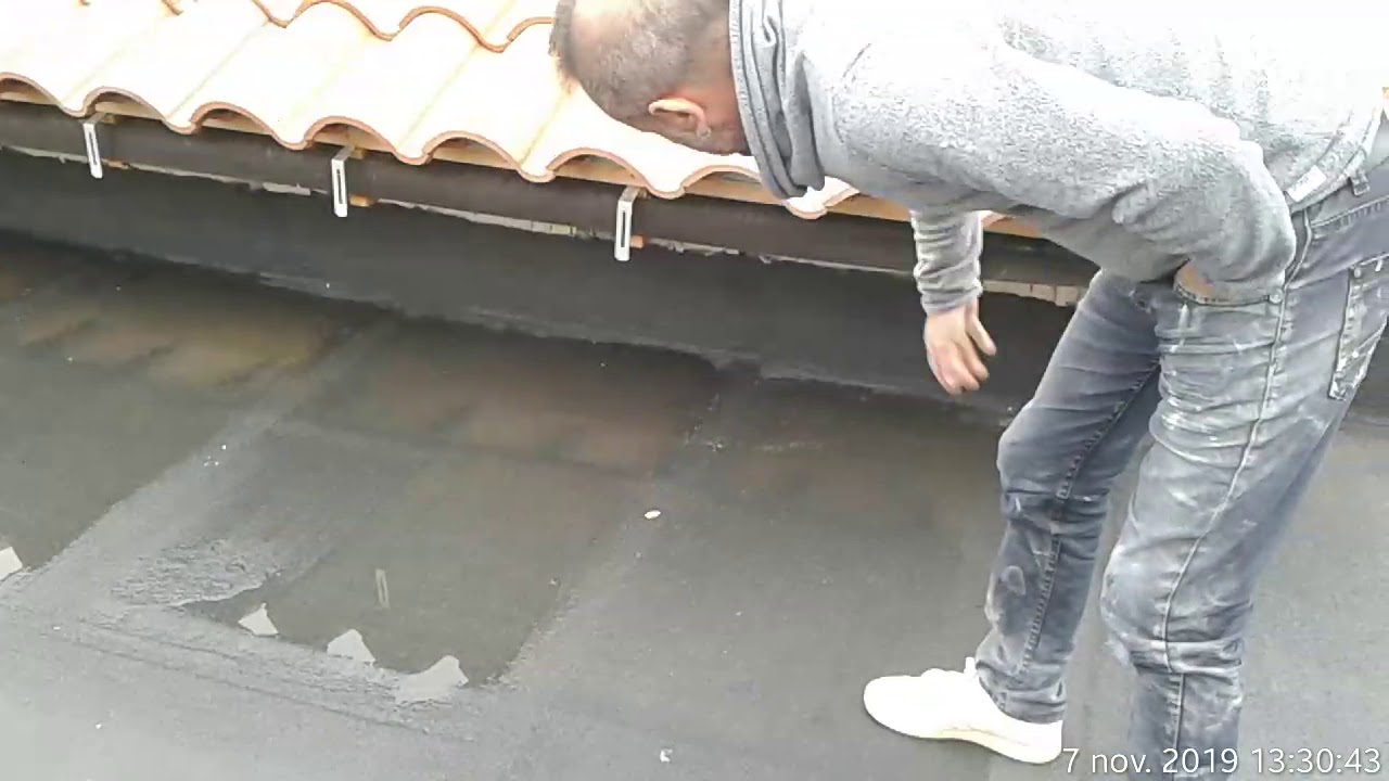 Infiltrations d'eau des toits terrasses. #passivhousconception #Euromac2