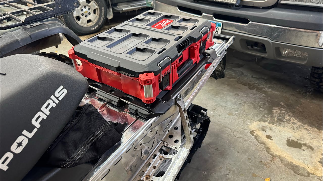 DIY Milwaukee packout for Polaris snowmobile