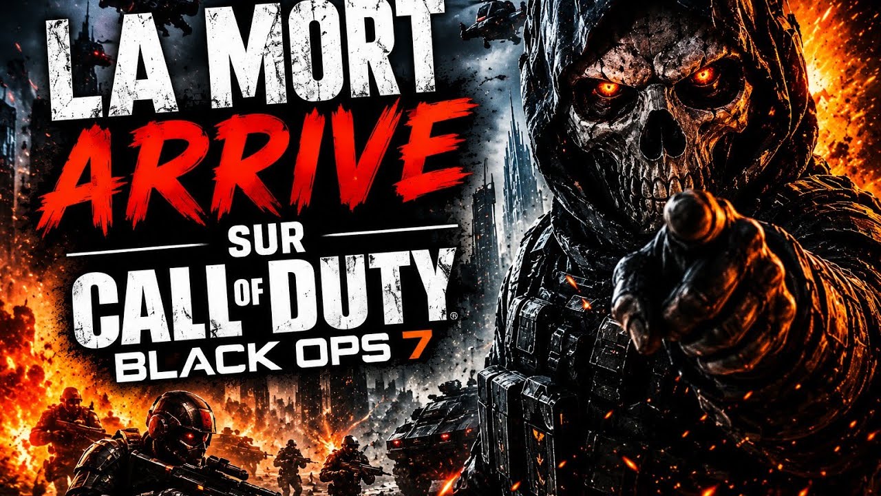 La mort arrive sur 💀😈Call of Duty Black Ops 7