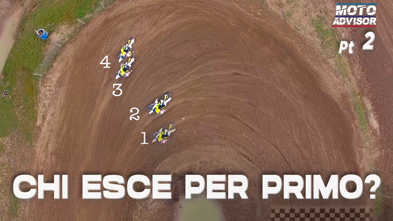 MOTOCROSS : Traiettoria interna o esterna? Curve Pt2