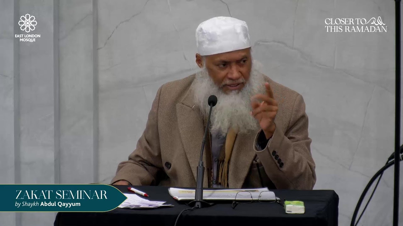 Bangla Zakat Seminar delivered by Shaykh Abdul Qayum