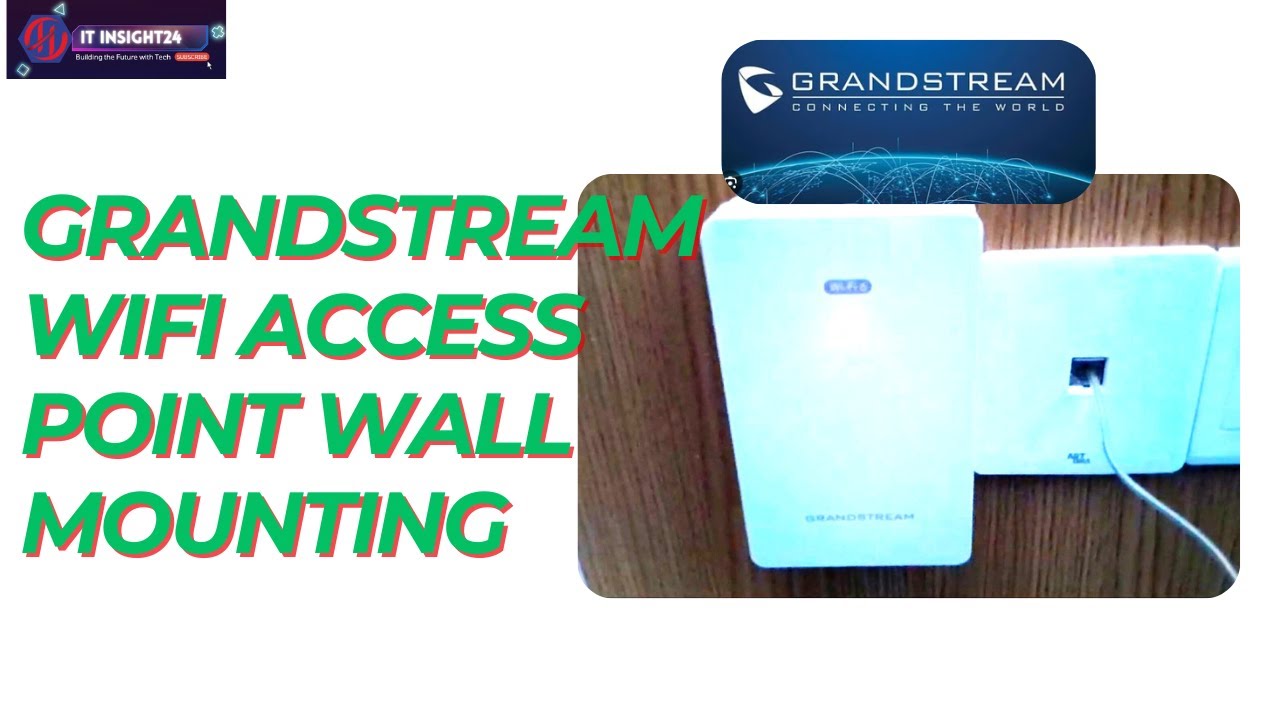 How to Wall Mount Grandstream Wi-Fi Access Point | Quick & Easy Installation Guide