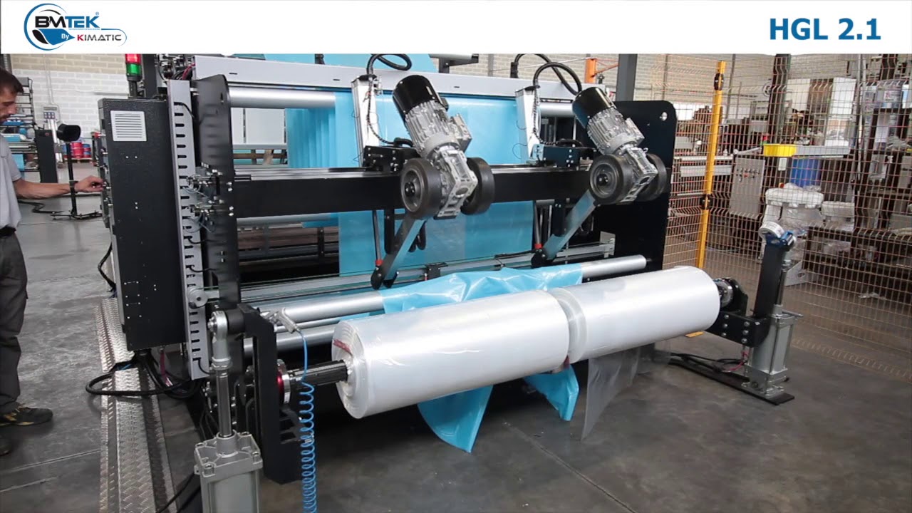 BAG MAKING MACHINE FOR ROLL & FOLDING UNIT   MADE IN ITALY