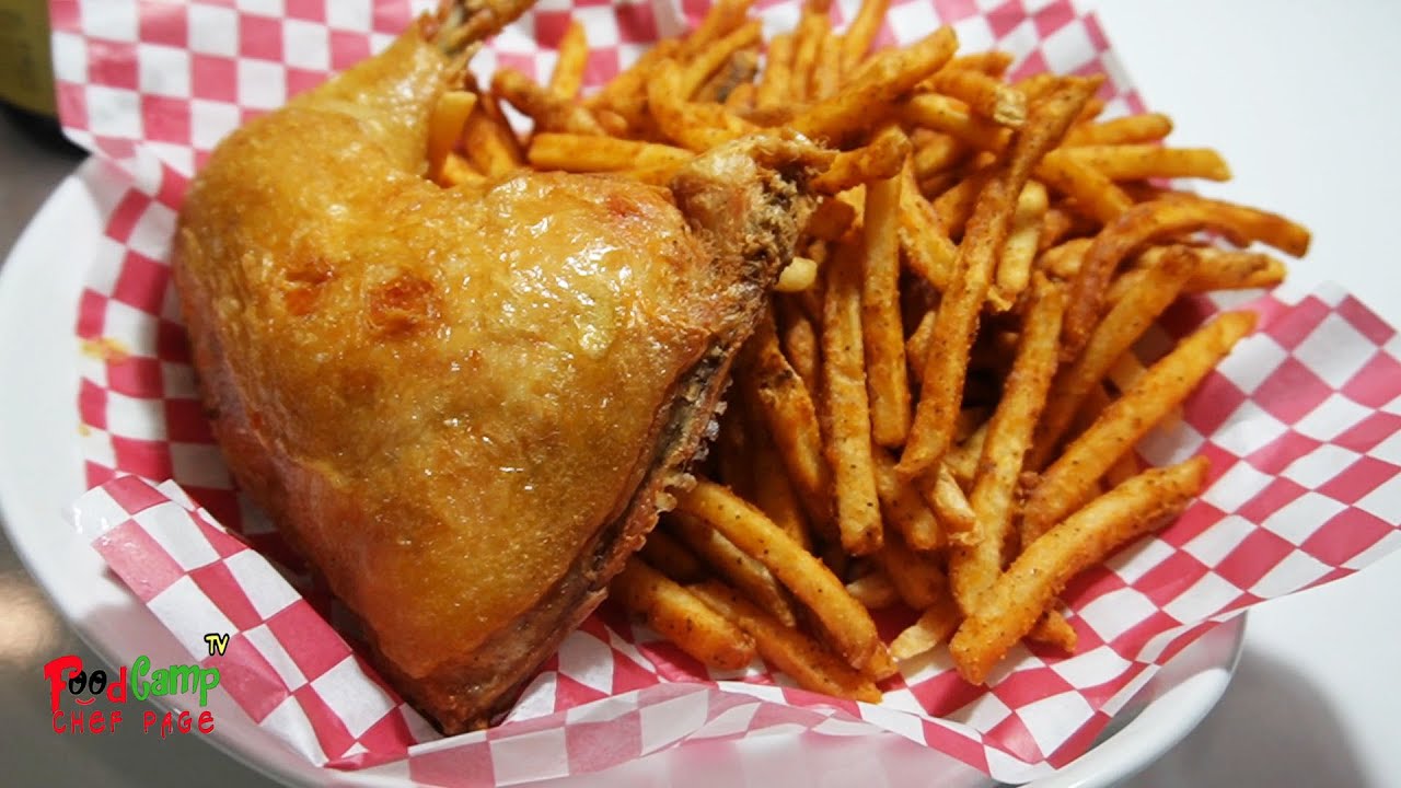 This Fried Chicken Should Be Illegal #friedchicken #chicken 
