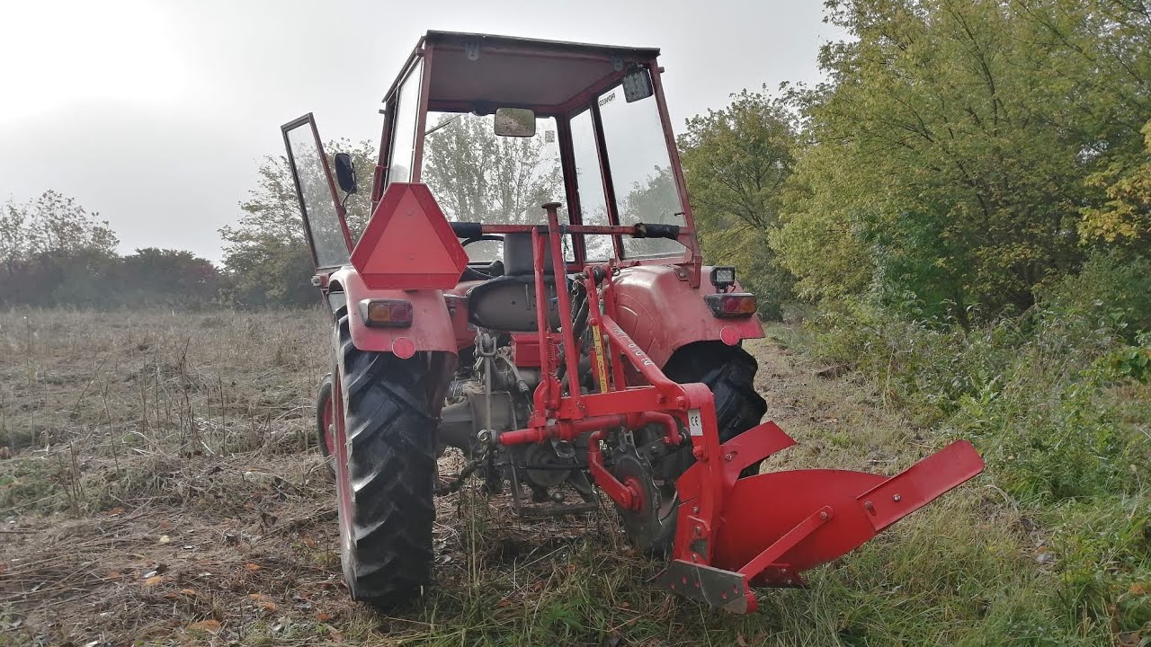 Jesensko oranje poslije bundeva / Imt 610.10 1x16 cola / Zetor 3511 / 3. brzina