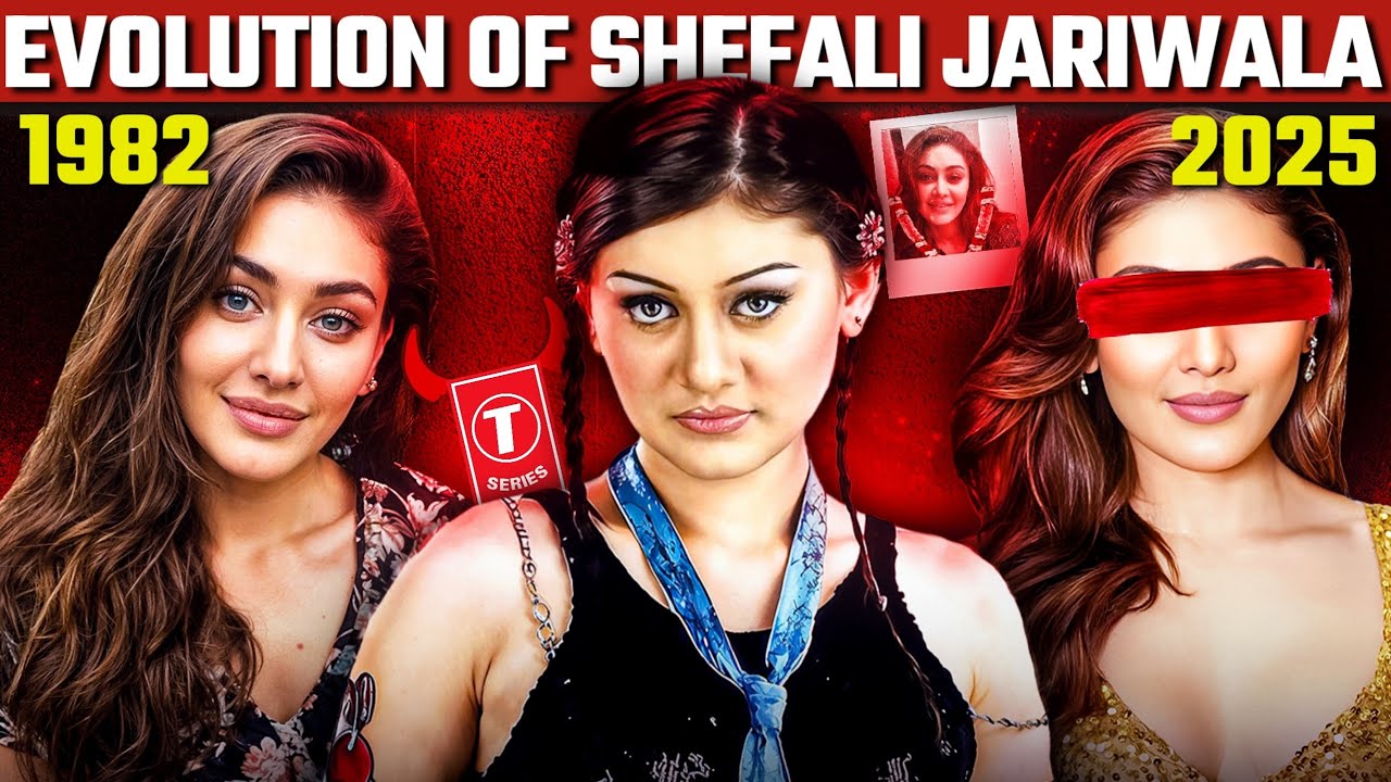 Evolution of Shefali Jariwala 