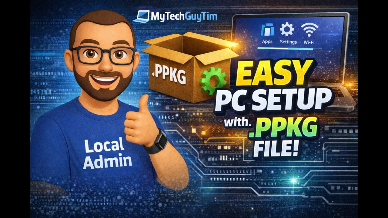 Skip Windows OOBE with a Provisioning Package (Auto Local Admin Setup)