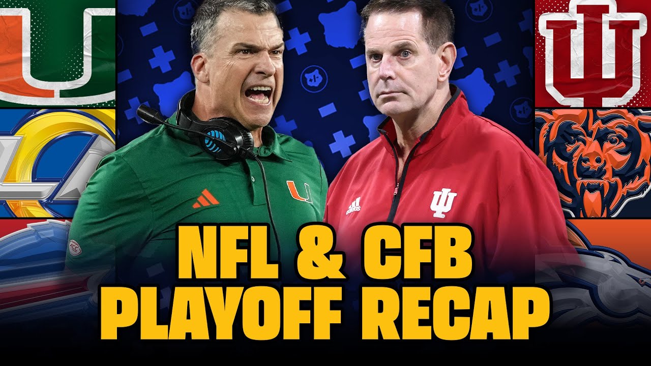 College Football Playoff Semifinals Recap + NFL Wildcard Weekend Recap 💰
