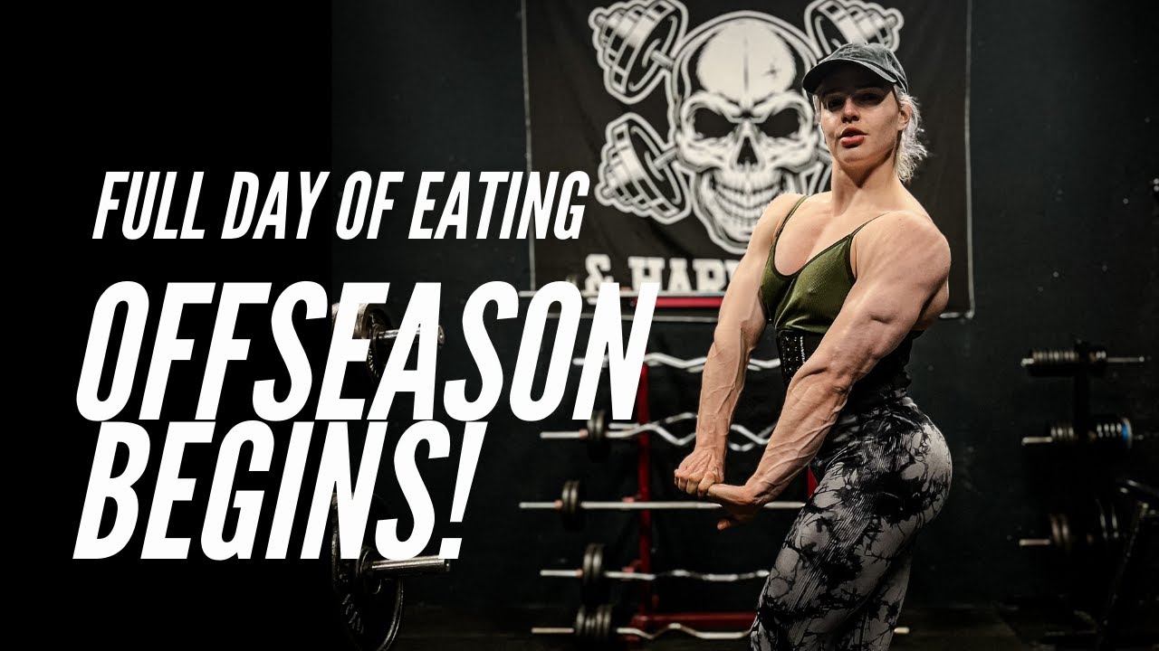 OFFSEASON Ernährung | 3.300 kcal am RESTDAY  | So isst eine PRO-Bodybuilderin