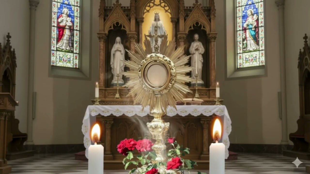 CINCO MINUTOS CON JESÚS SACRAMENTADO  Viernes 24 de Octubre de 2025  2