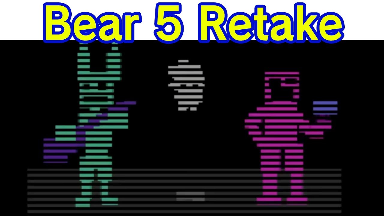 Friday Night Funkin' VS Bear5 Retake: Deathwish + All Endings (FNF MOD/Five Nights at Freddy's/FNaF)