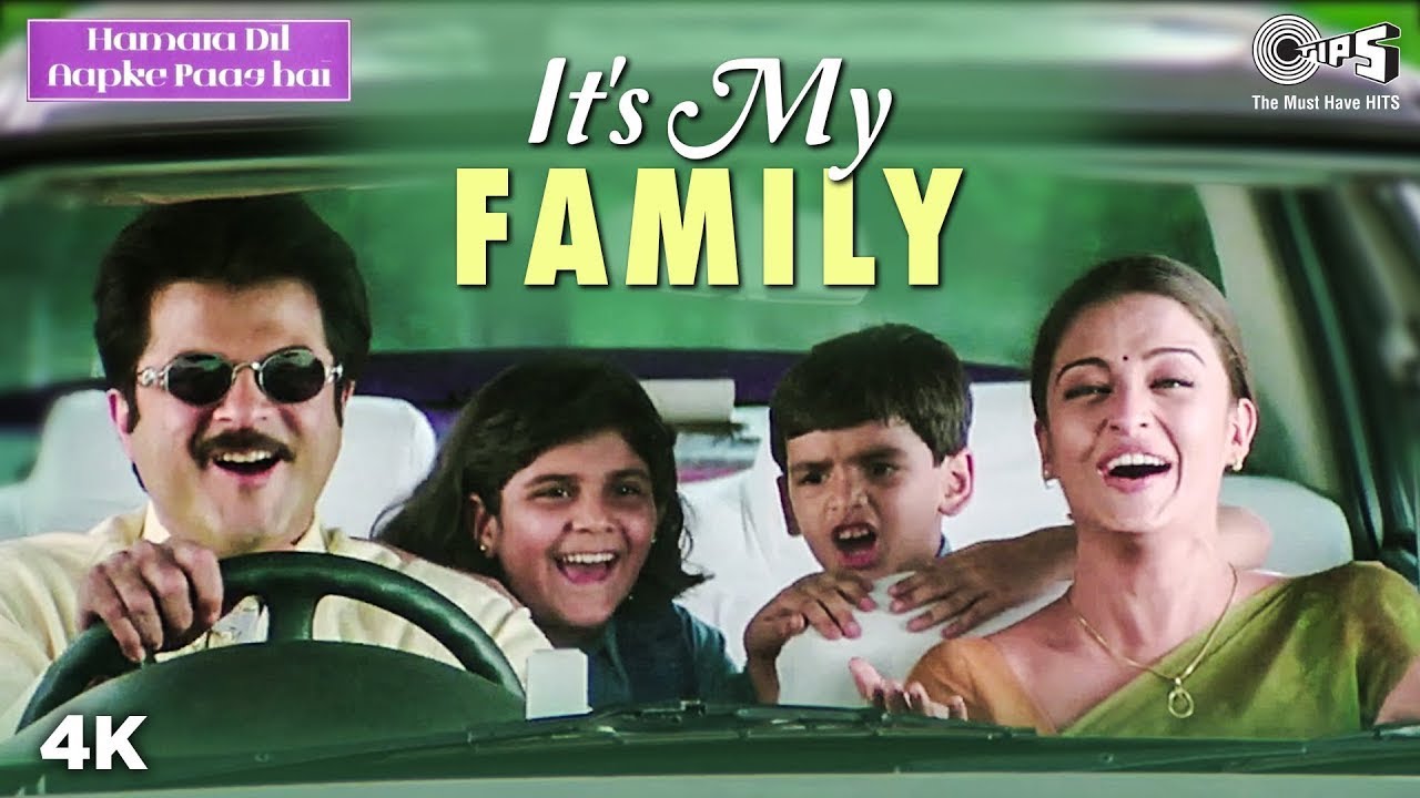 It's My Family | Alka Yagnik | Abhijeet | Hamara Dil Aapke Paas Hai | Happy Children's Day Song
