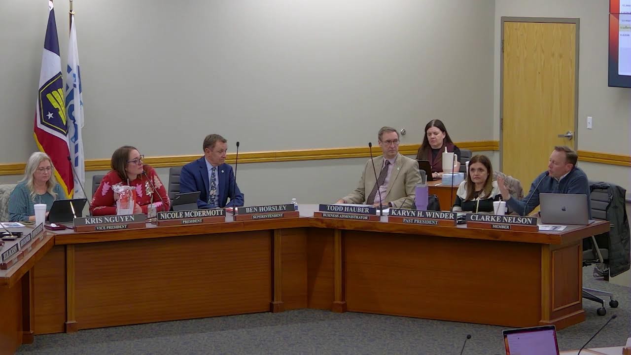 Board Meeting Live Stream - 12/2/2025
