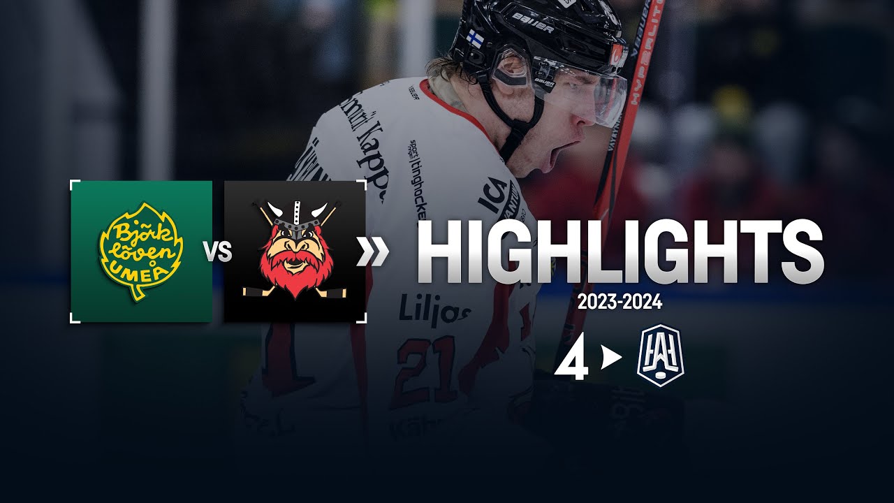 Björklöven vs. Nybro Vikings - Highlights 29/12