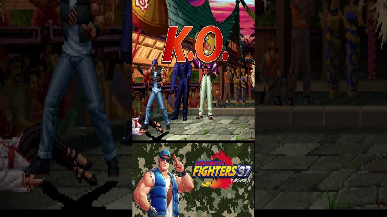 KOF '97 Clark Best Moves & Epic Fights | Jahangir Retro Gaming