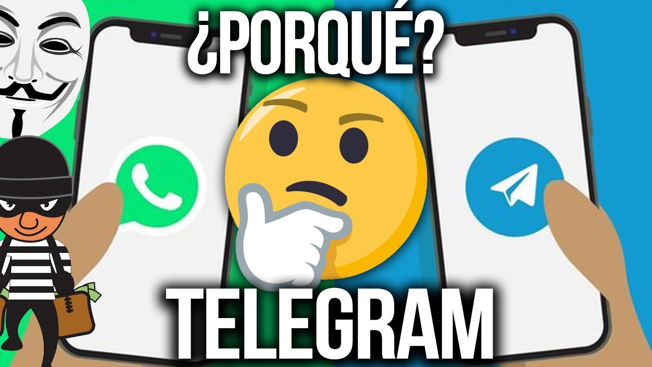 ¿PORQUÉ DEBERÍAS USAR *TELEGRAM* en vez de WHATSAPP en 2021? 🔐(VENTAJAS y CARACTERÍSTICAS)