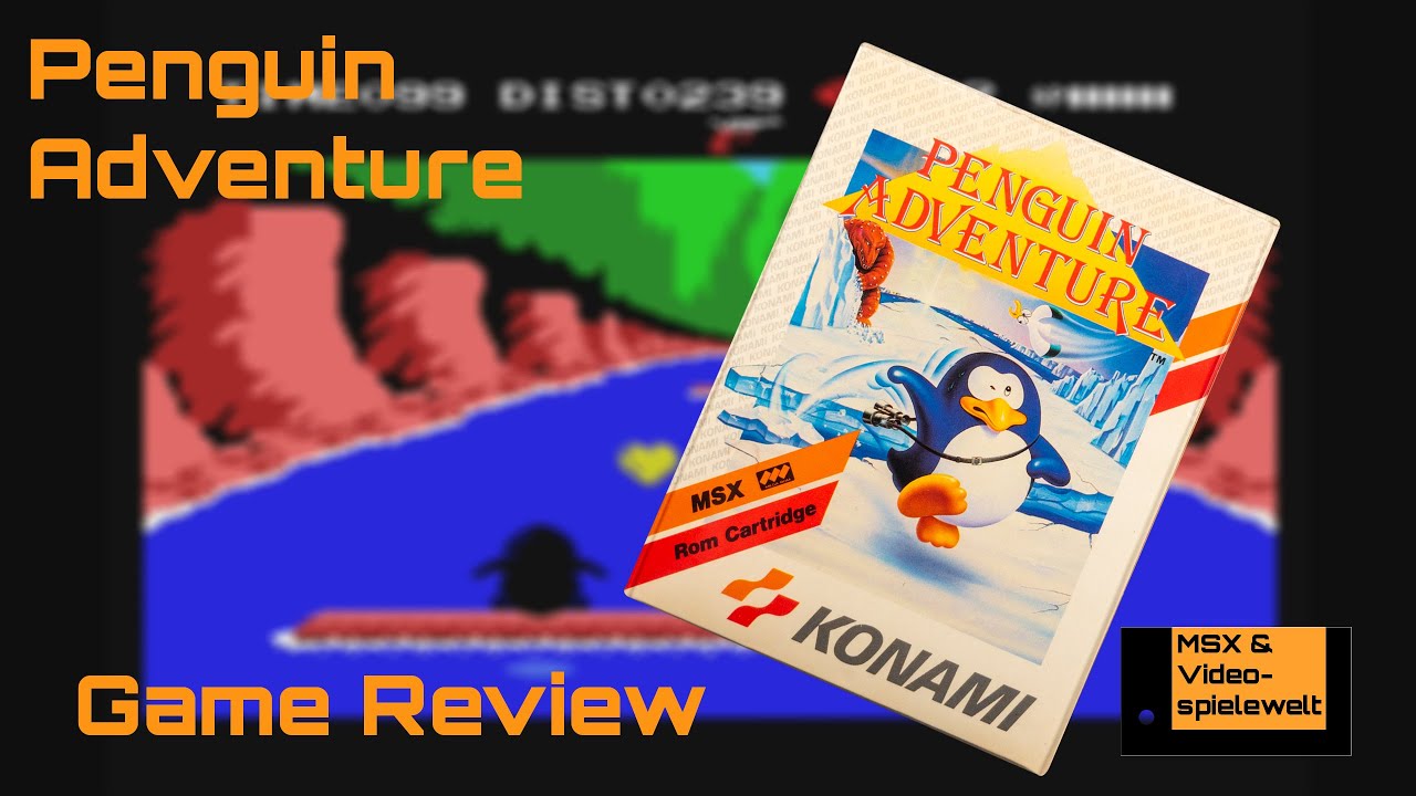Penguin Adventure: Pentaros großes Abenteuer (MSX Game Review / Spielevorstellung)