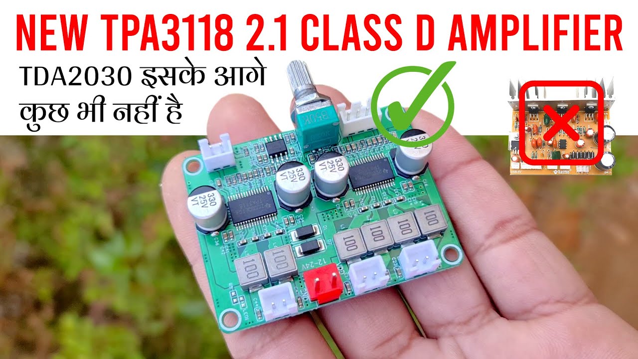 New TPA3118 2.1 Amplifier Is Amazing | Testing & Review | New Class-D Home Theater Board