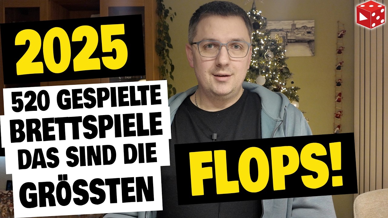 👎 Meine gr&ouml;&szlig;ten Brettspiel-Entt&auml;uschungen 2025 🎲