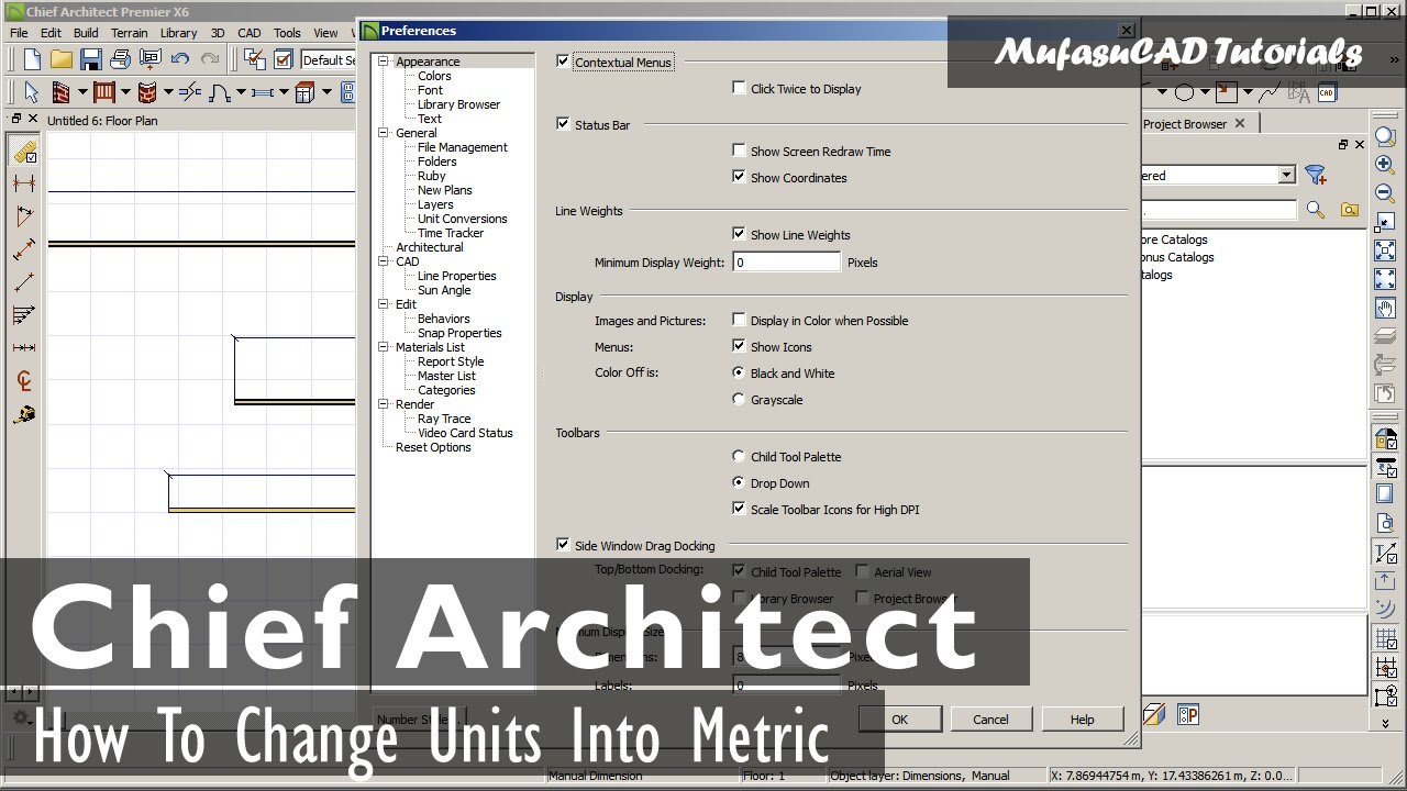 Chief Architect Change Units To Metric