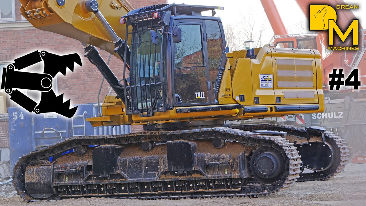 ⚠️ CATERPILLAR 340 Next Generation Longfront Bagger 🚧 Abbruch Fabrikgebäude [4] 🏭🚧 Ehlert Abbruch