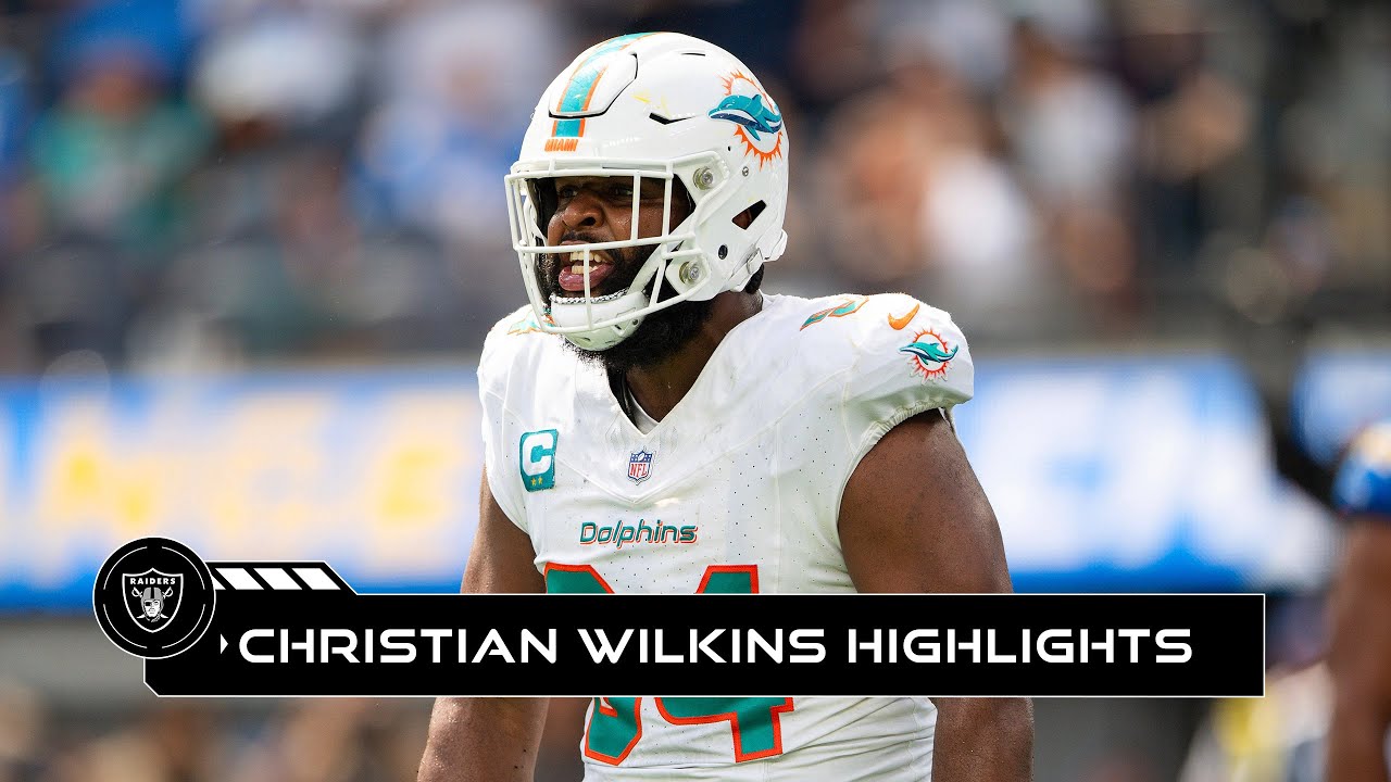 DT Christian Wilkins&rsquo; Top Career Plays | Highlights | 2024 NFL Free Agency | Raiders