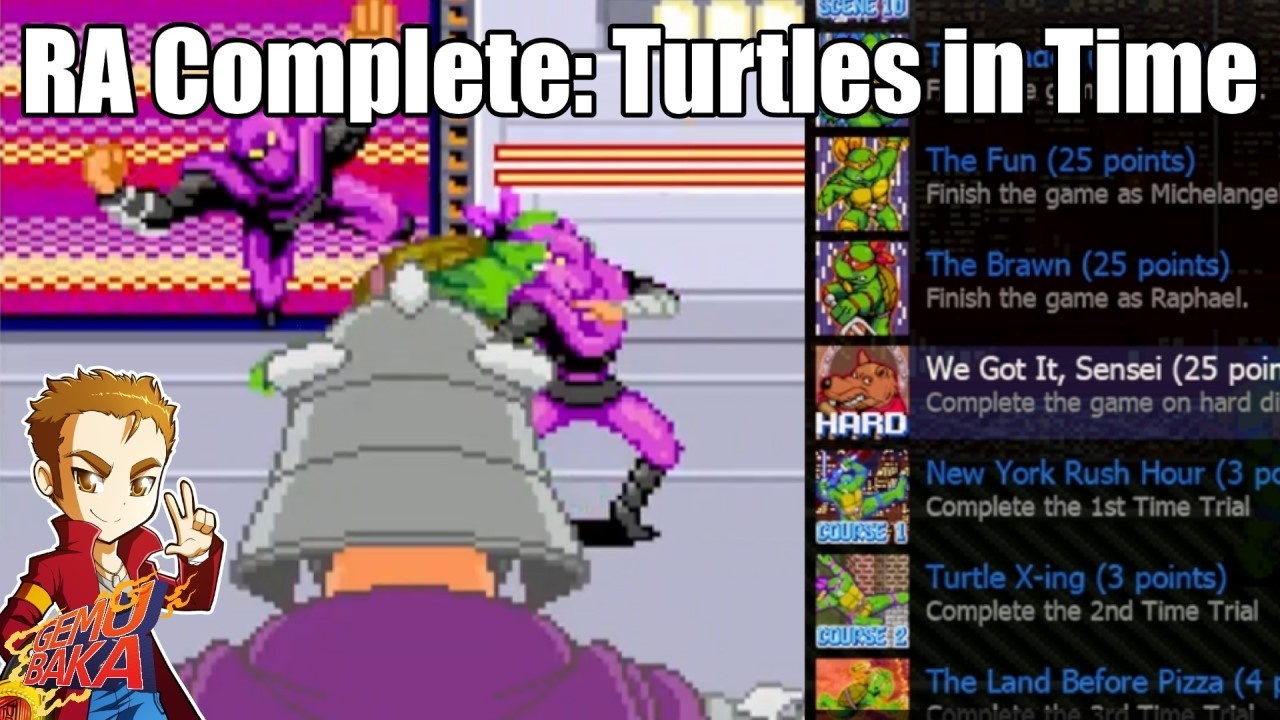 Retro Achiever Complete: TMNT IV - Turtles in Time (Super Nintendo)