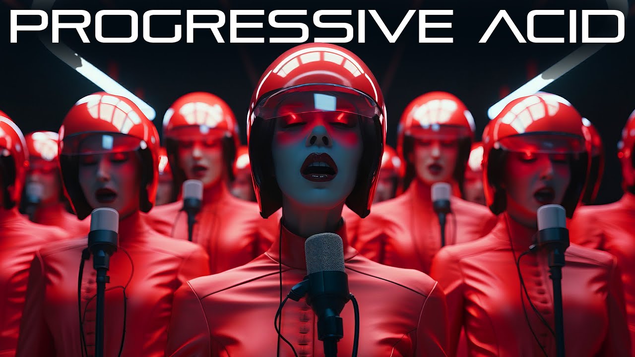 PROGRESSIVE ACID TECHNO MIX 2024 | ACID TECHNO | LADIES MIX | AI Generated Music