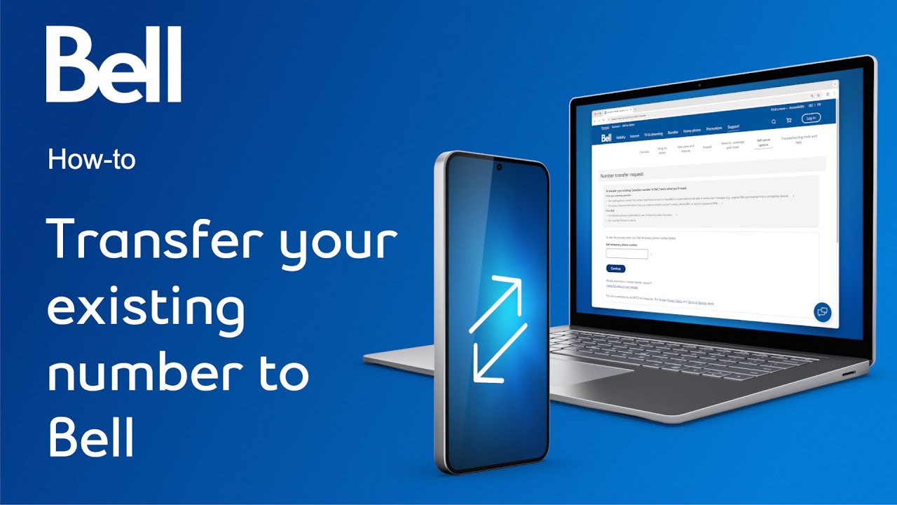 How to Transfer your Existing Number to Bell