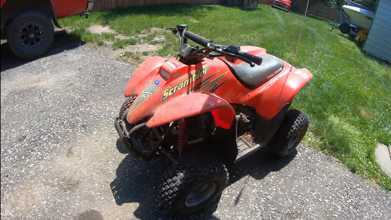 Polaris 50cc ATV - Hasn't Run In 11 Years NNKH