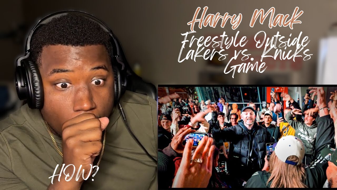 The GOAT Harry Mack Freestyle Outside Lakers vs. Knicks Game