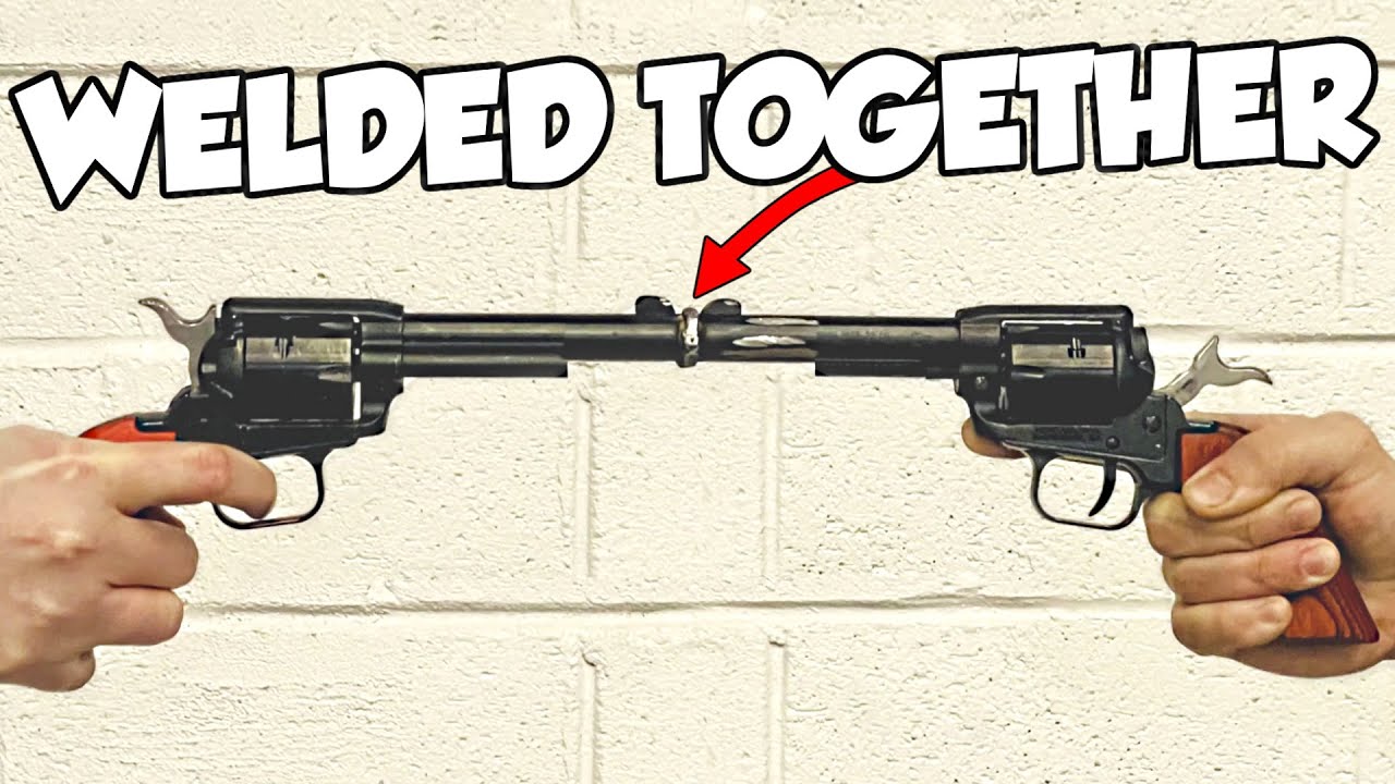 I Welded 2 Guns Together And Shot Them At The Same Time