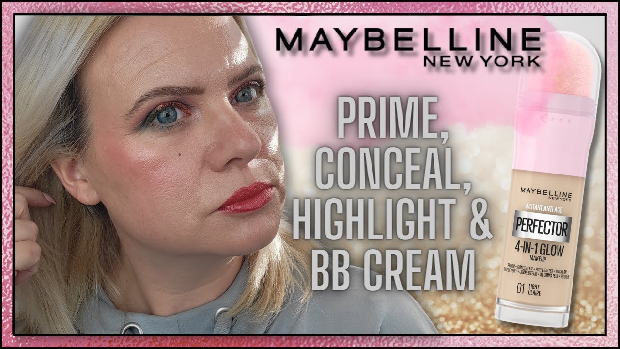 Тестирование вирусного тонального крема Maybelline Instant Perfector Antiage 4-в-1 Glow Foundatio...