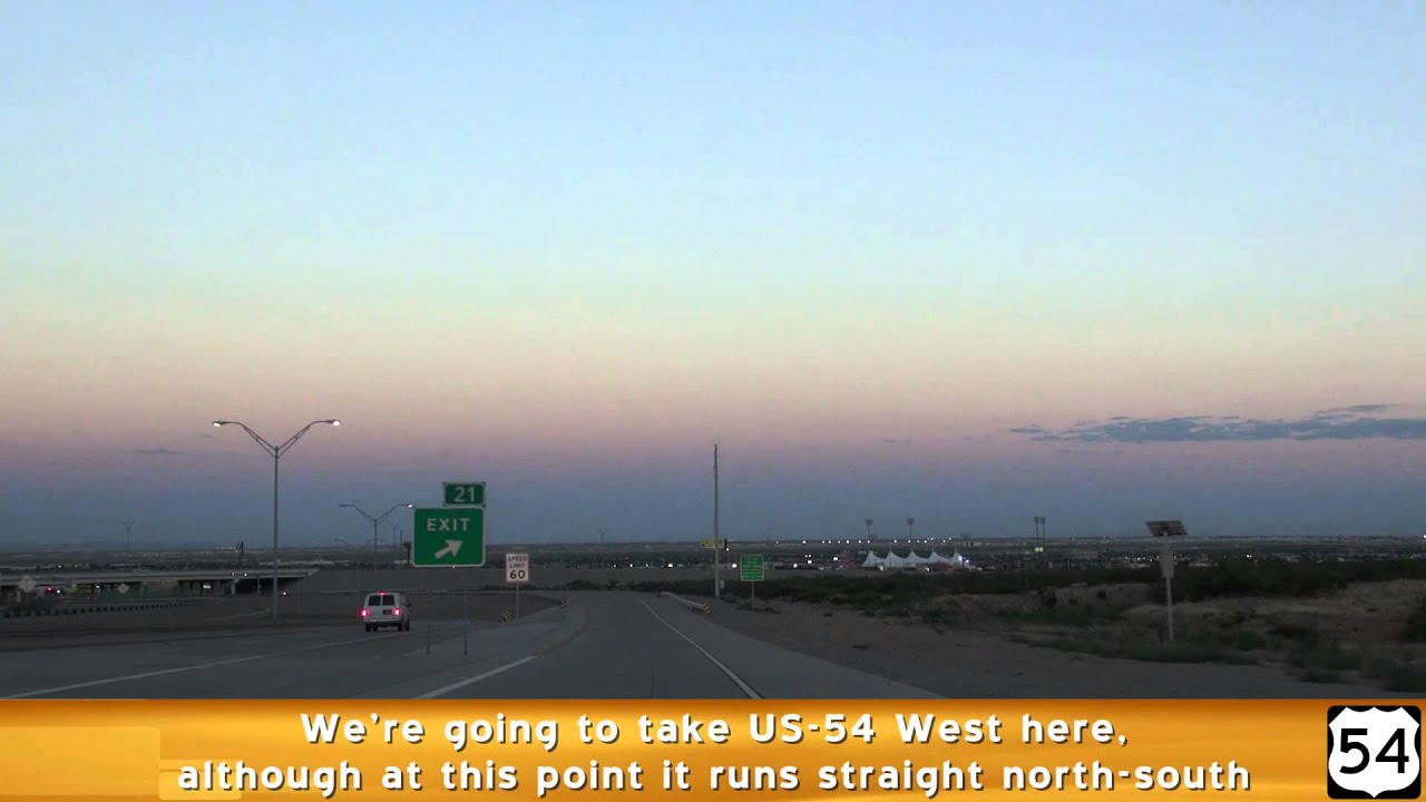 15-12 El Paso Texas #1 of 2: Trans-Mountain to the Rio Grande