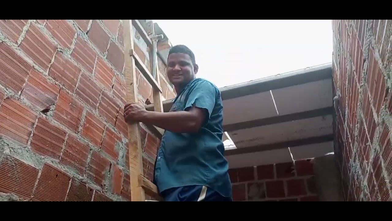 Laje no banheiro para caixa d'água malha com ferro 3/8 e 5/16