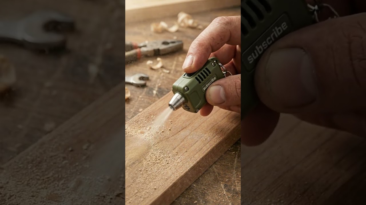 Mini Grinder in Action: Detailed Wood Work Made Easy 🔥🪵