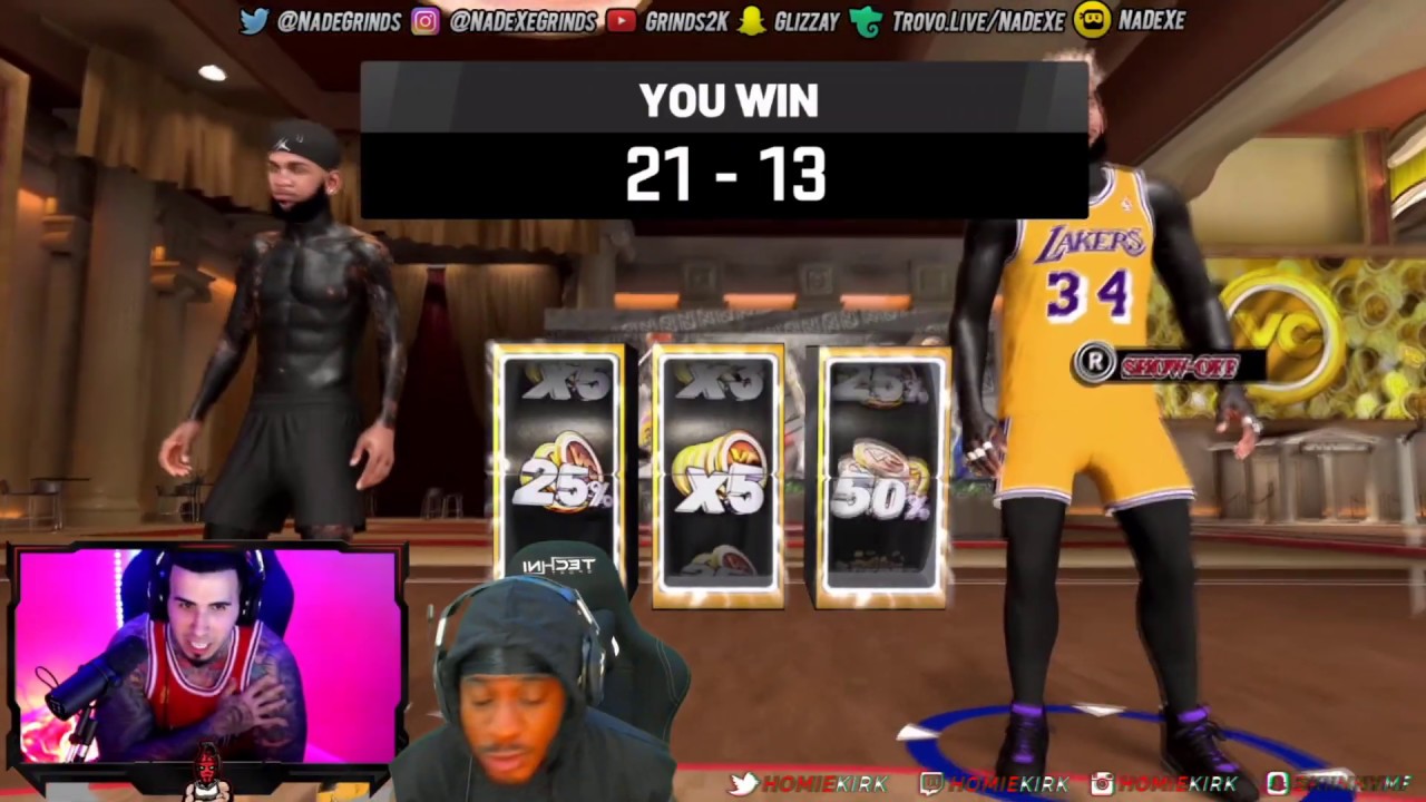 NaDeXe vs SimbasHere $500 Wager on NBA2K20 | Best of 7 | Reaction