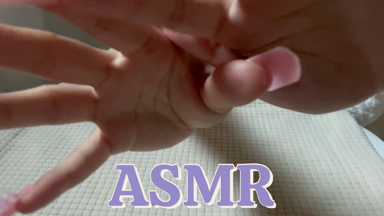 [ASMR] 💅롱네일 태핑 & 핸드 스크래칭 | 📷 카메라 터칭 & 핸드무브먼트 | Long Nail Tapping & Hand Scratching