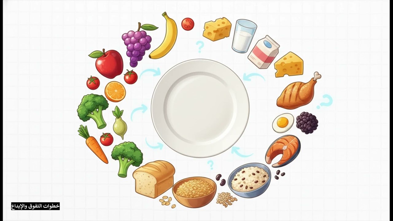 ملخص درس الغذاء المتوازن