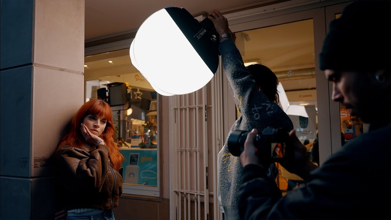 Come illuminare un ritratto con una luce led - Nanlite Forza 60B II