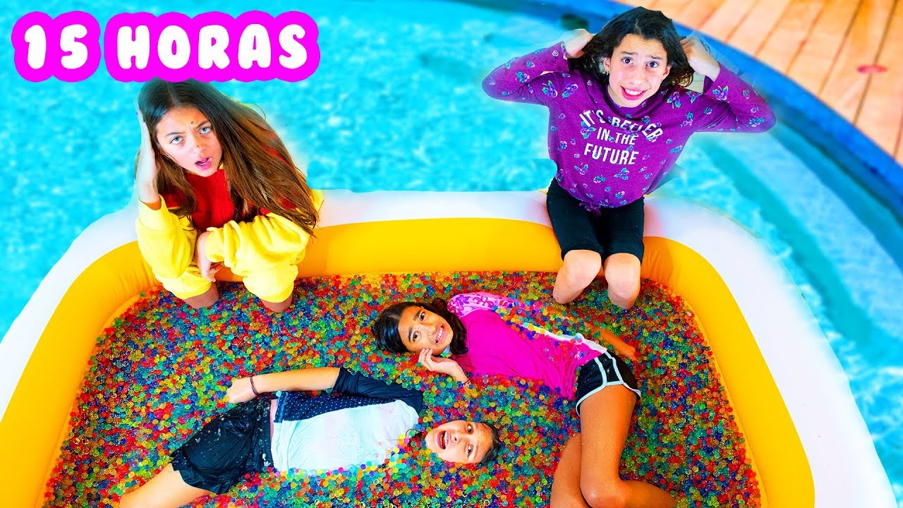 La ÚLTIMA en salirse de la PISCINA DE ORBEEZ gana - Mimi Land Reto Extremo