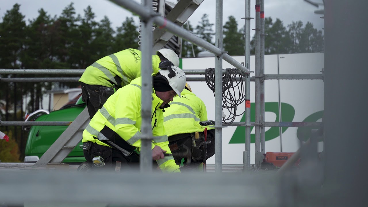 MBT Modern Byggteknik AB monterar A-hus