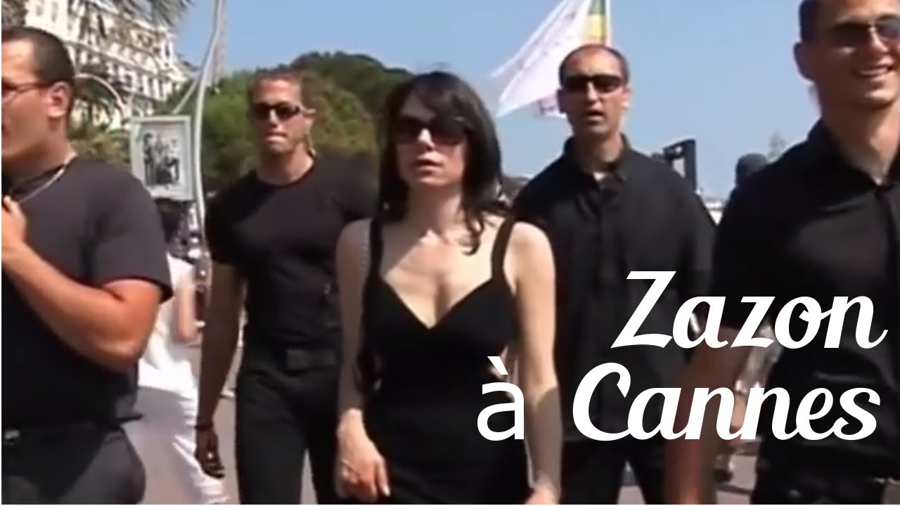 Au festival de Cannes, Zazon veut un croissant /Prank