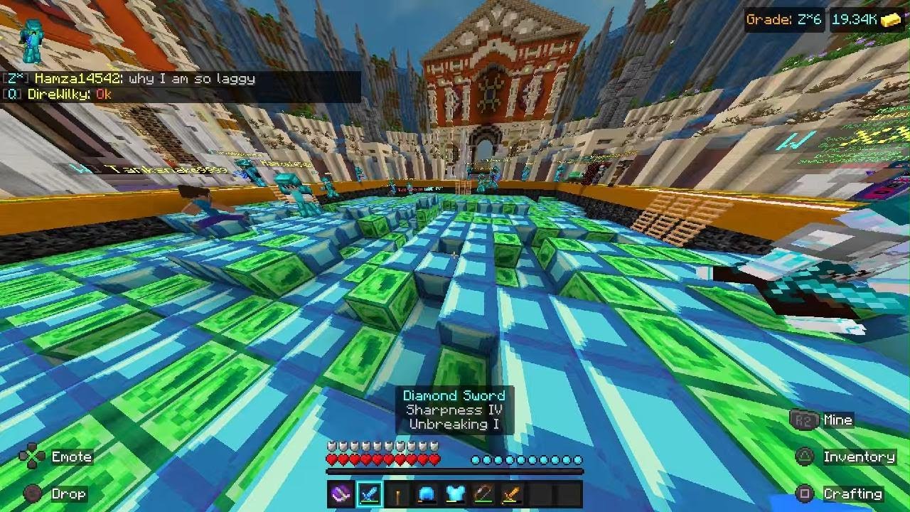 Short pvp vid (Lifeboat Prison) #Lifeboat #Minecraft