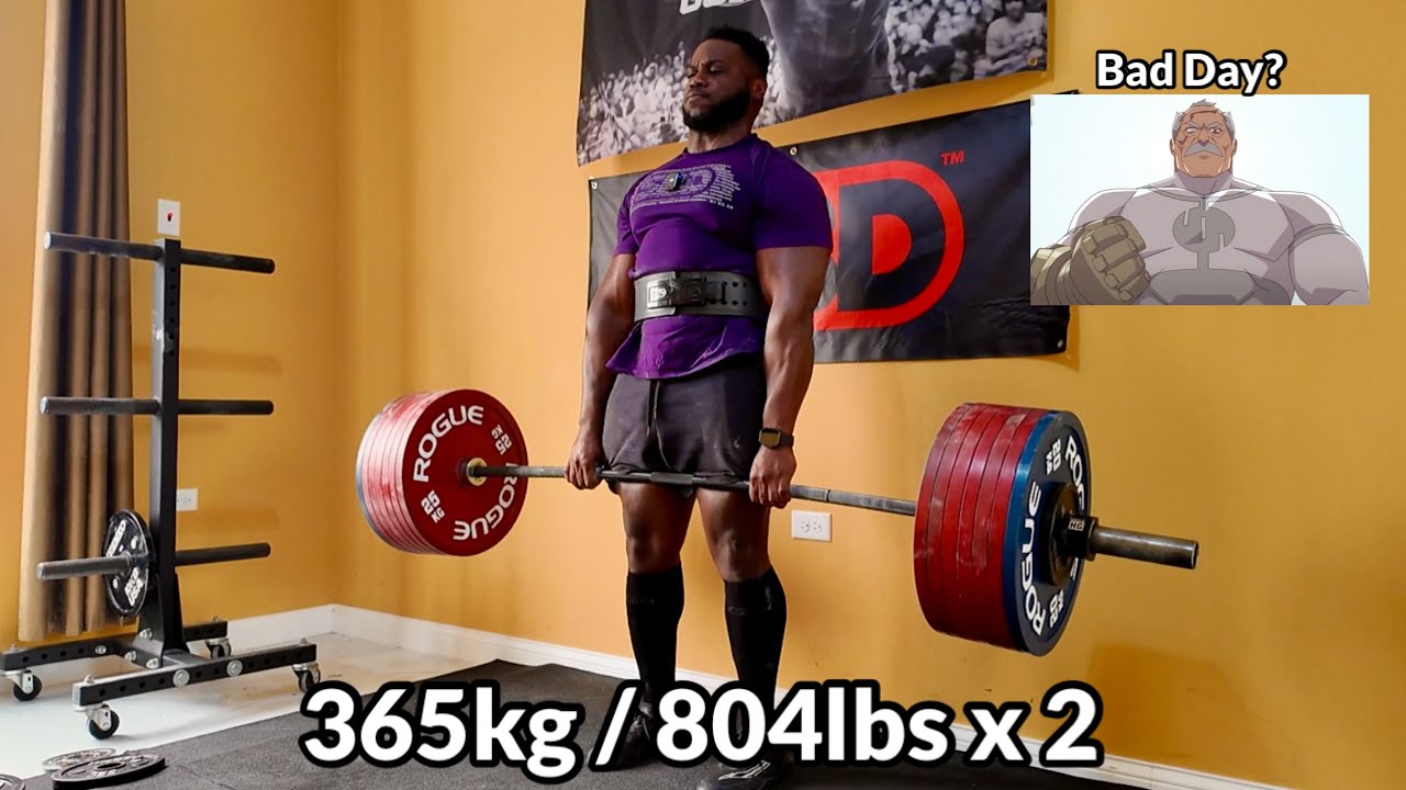 Project 1100 Day 3 - 804lbs x 2 Deadlift | Bobb?