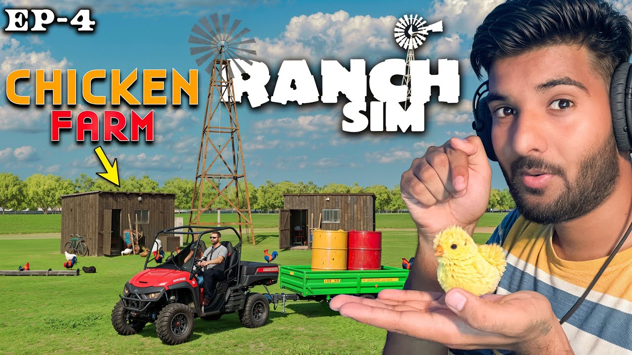 Building the Ultimate Ranch 🔥| EP:4 Ranch Simulator | Happy Goldsmith