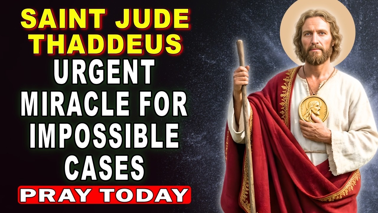 💚MIRACULOUS Prayer to Saint Jude Thaddeus for Impossible Cases and Desperate Situations 🙏